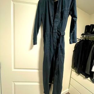 H&M Size 2 Full Body Jean Jumpsuit